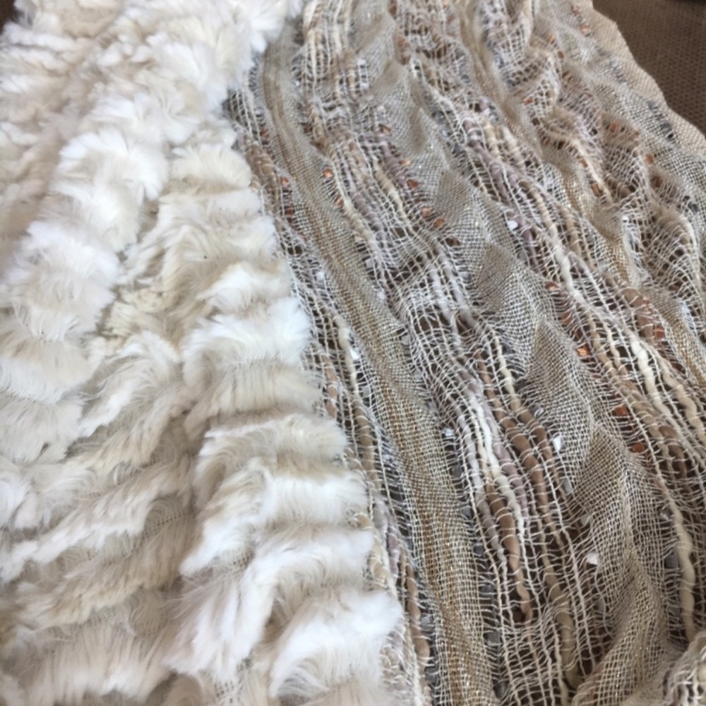 Multi Textured Infinity Scarf - Picture 2 of 3